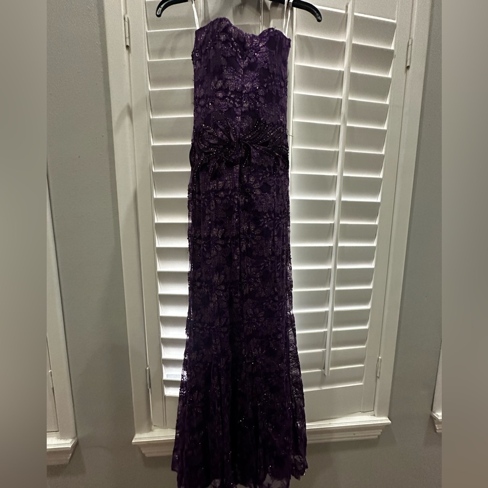 Formal Gown Used ones Purple  color xs